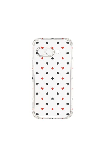 bestcase Калъф за Google Pixel 9a, BestCase® Anti Shock 1.5MM, Десен Покер, У...