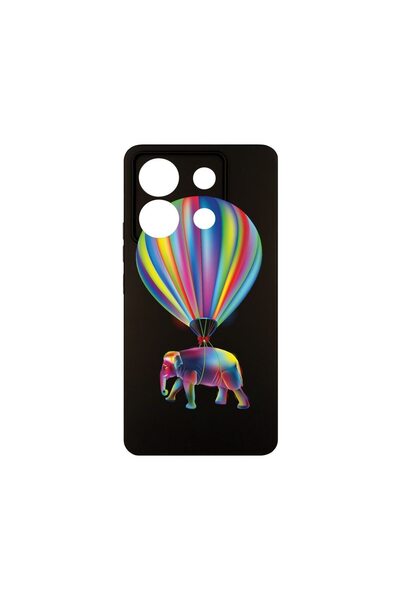 bestcase Θήκη Σιλικόνης Premium, Συμβατή με Poco X6 5G, Σχέδιο Ελέφαντας Ουρά...