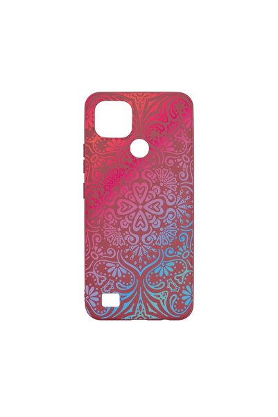 bestcase Husa Silicon, Compatibila Cu Realme C21, Mandala Color, rezistenta l...