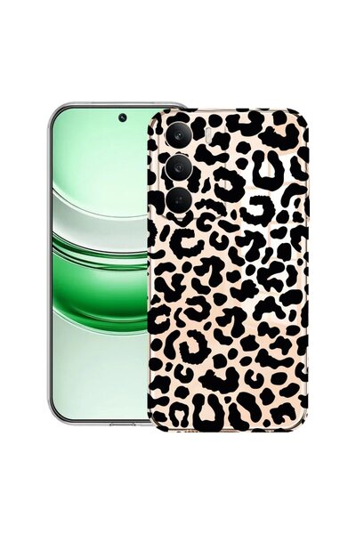 bestcase ¬Æ Husa Clear Silicon pentru Realme C71, Leopard, 2041144 T 1057