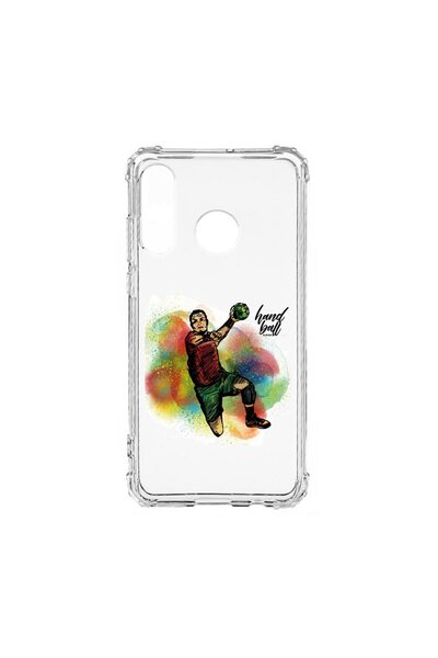 bestcase Husa Anti Shock, Compatibila Cu Huawei P30 Lite, Handball Player, Si...