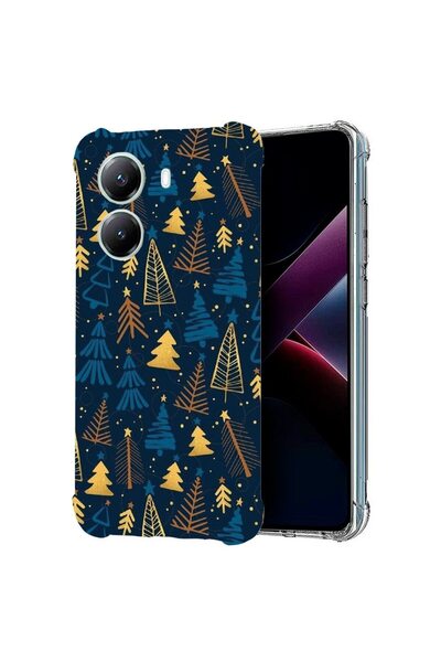 bestcase Θήκη συμβατή με Poco X7 Pro 5G, Αντικραδασμική 1.5MM, Χριστουγεννιάτ...