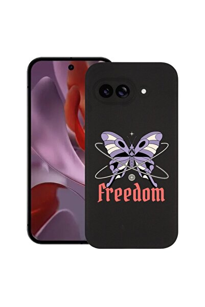bestcase Husă pentru Google Pixel 9a, Freedom - Butterfly, Silicon subțire de...