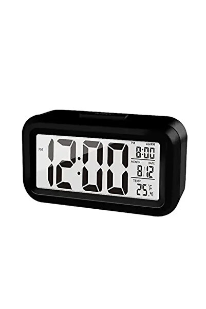 choice2 China Mainland black LED Digital Alarm Clock Backlight Snooze Data Ti...