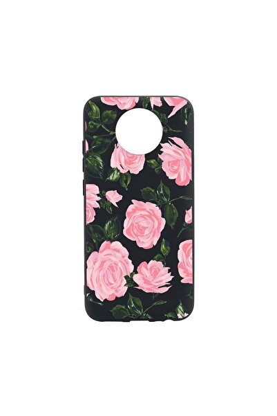 bestcase Husa Silicon Rose, Pastel colors, compatibila cu Nokia C20, rezisten...