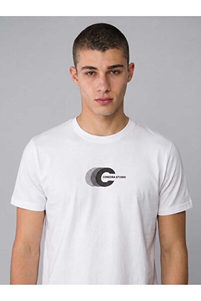Coredra Ανδρικό T-Shirt Core Κανονικής Εφαρμογής - C102