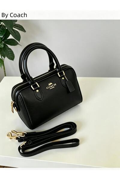 By Coach classic Boston pillow handbag, women's shoulder bag, crossbody bag, ...