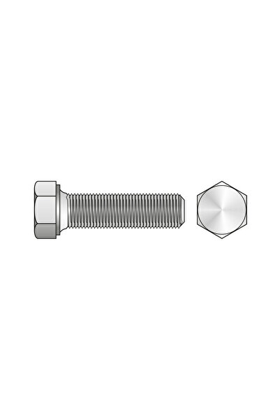 Rocast Surub Total Filetat Cap Hexagonal 933 Otel Gr.10.9 Zincat-M24 X 70