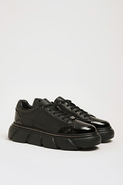 Faruk balkanas Alfred Model Genuine Natural Leather Imported Sole Sneaker Shoes