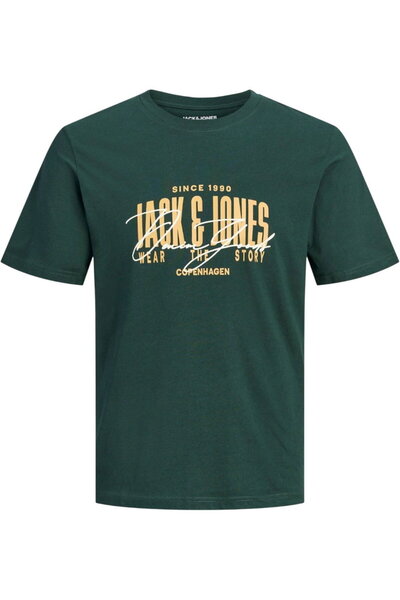 Jack & Jones Tricou JACK &JONES Aero cu guler rotund - 12298488-Scarab