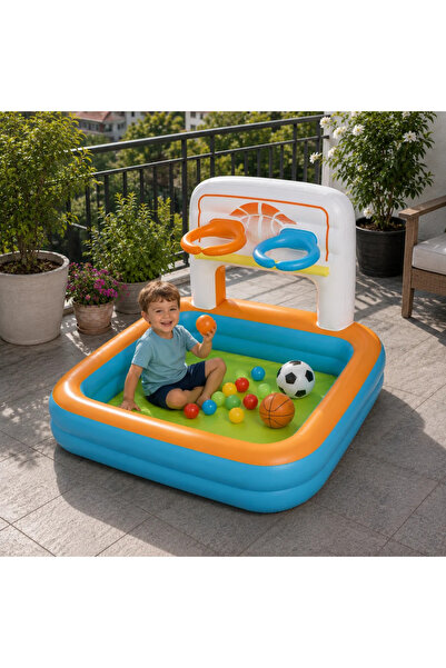 BESTWAY Centru de joacă gonflabil cu mingi 120x107x84cm