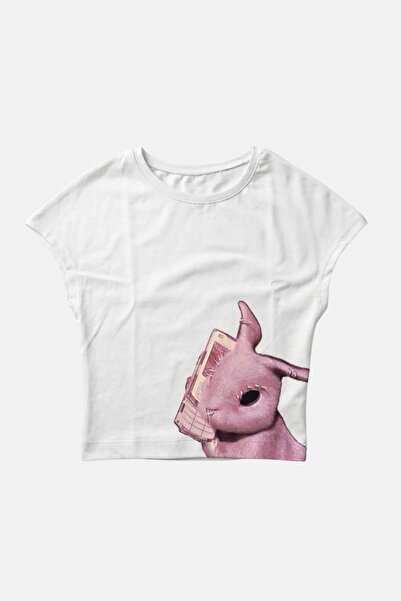 RETRO CALLER BUNNY PREMIUM CROPPED