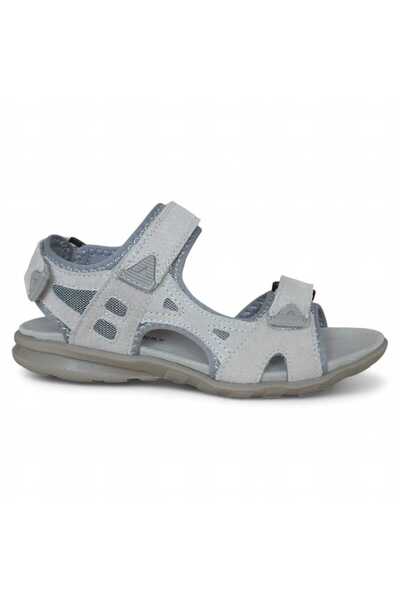 Maria Conti leather trekking sandals, with buckle closure, soft lining, flexi...