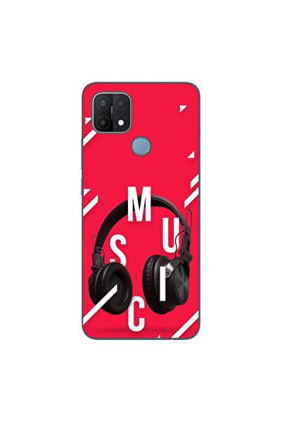OEM Husa compatibila cu Oppo A15 si A15s Silicon Gel Tpu Model Music Headphones