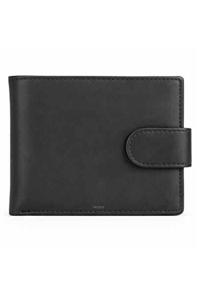IMODIX Men's Wallet Made of Genuine Leather , IMODIX®, RFID Protection for Ca...