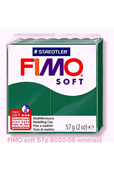 FIMO Pastă de modelaj Soft 57g-Verde smarald