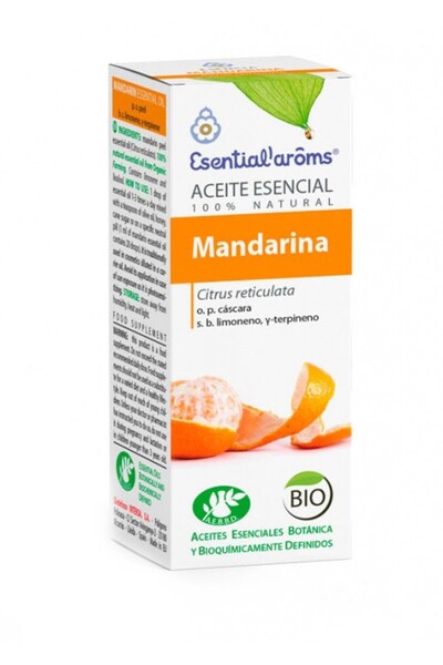 Esentialaroms Ulei esential bio de mandarine, 10ml