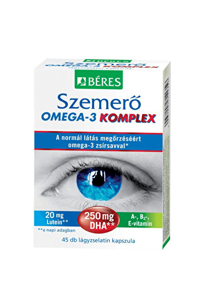 Béres Capsule gelatinoase cu Omega 3 si luteina pentru sanatatea ochilor Bere...