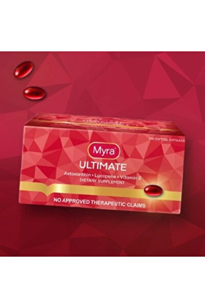Myra ultimate Vitamin E Lycopene Anti Aging Gel Caps Blooming Skin