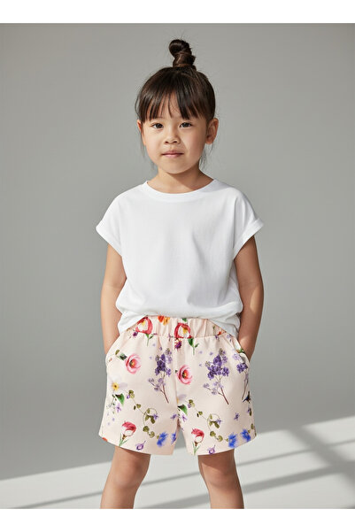 Colorstories Baker By Ted Baker Pudra Çiçek Desenli Pamuklu Şort