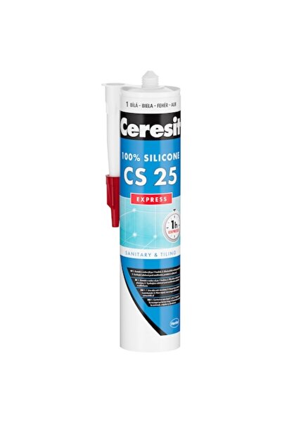 Ceresit Silicon sanitar CS 25 Express, transparent, antifungic, rezistent la ...