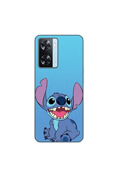 OEM Husa compatibila cu Oppo A57s Silicon Gel Tpu Model Stitch Blue