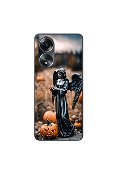 OEM Husa compatibila cu Oppo A58 4G Silicon Gel Tpu Model Halloween Dovleacul...