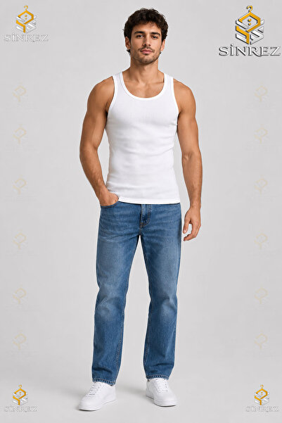 SİNREZ Men's Halter Neck Lycra Sports Singlet Srn Mannequin