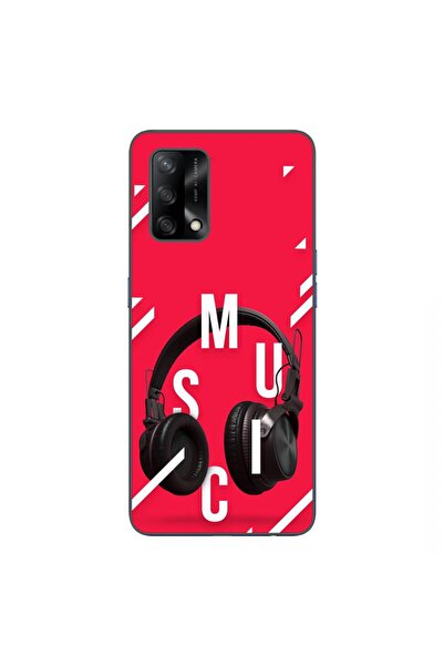 OEM Husa compatibila cu Oppo A74 4G Silicon Gel Tpu Model Music Headphones
