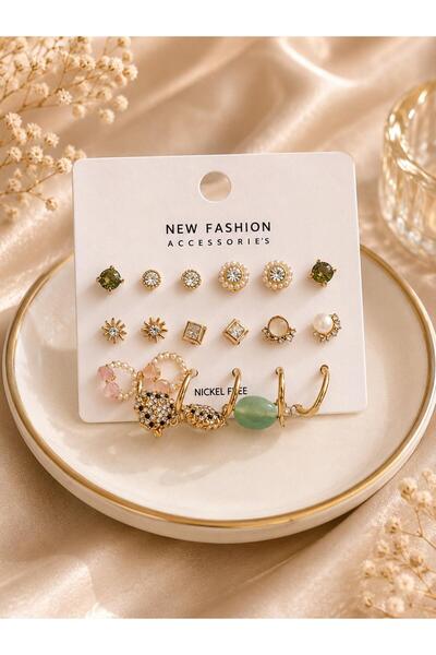 New Fashion multiple steel earrings