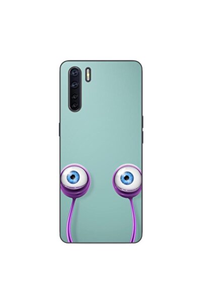 OEM Θήκη συμβατή με Oppo A91 Σιλικόνης Gel TPU με σχέδιο Μάτια Σαλιγκαριού