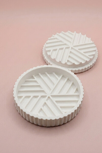 Feny Studio Geometric Design Grinder with Magnet - Spice, Tobacco, and Herbal...