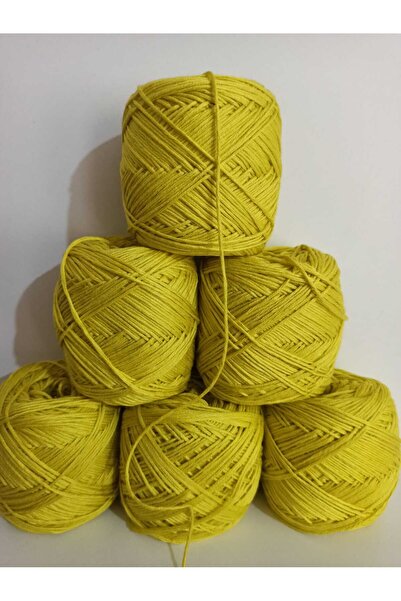 İPEK YÜN İPLİK DÜNYASI Bambu Koton Örgü İpi (Fıstık Yeşil) 100gr