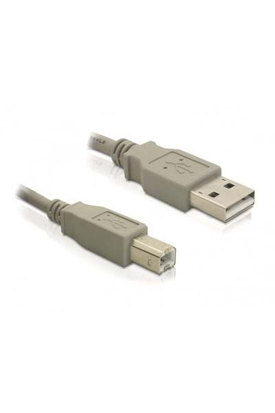 DELOCK Cablu USB A la B Standard/Standard 3.00m gri