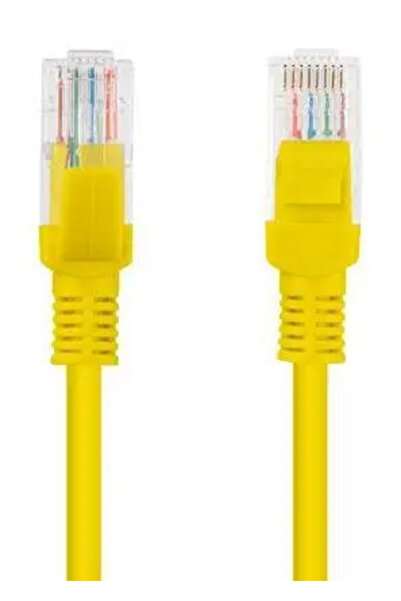 Lanberg Patchcord UTP kat.5e 0,25m ≈º√≥≈Çty