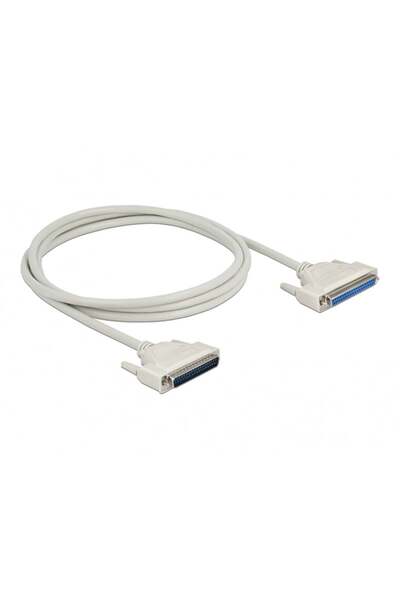 DELOCK Serielles Kabel D-Sub 37 Stecker zu Buchse 2 m