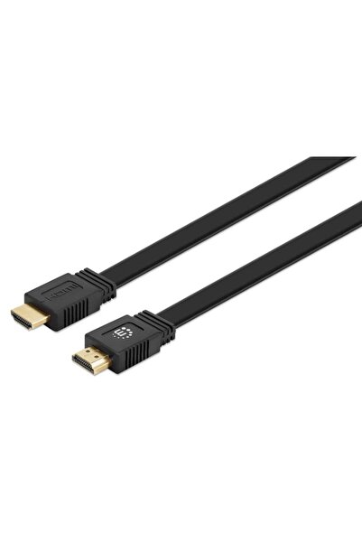 MANHATTAN Cablu HDMI plat cu canal Ethernet 4K@60HZ 5m