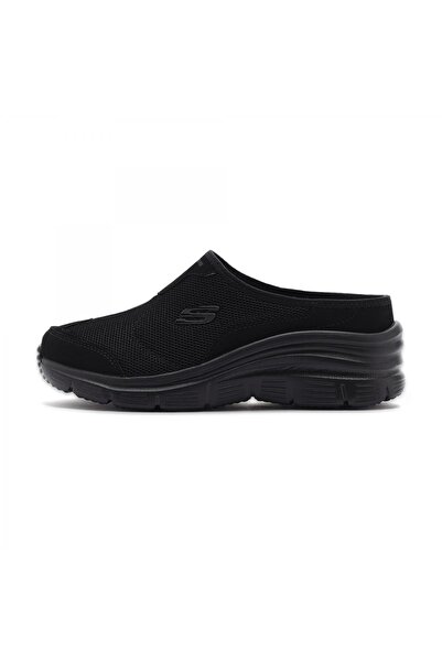 SKECHERS 12714Tk Fashion Fit Memory Foam Siyah Kadın Terlik