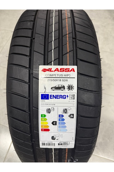Lassa / 215/50R18 (COMPETUS H/P3) 2026 YAZ LASTİĞİ (1 ADET FİYATIDIR. EN AZ 2...