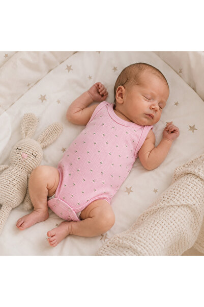 Bebelul Body fetite, Nayinom, Muselina, Roz, 1-9 Luni
