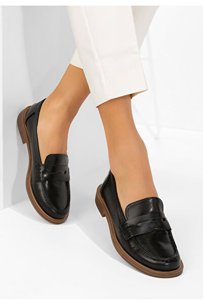 B T Shoes Mocasini dama Zayrie negri
