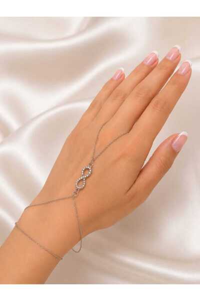 Uno Di Famiglia Elegant Zircon Stone Shahmeran with Infinity Figure