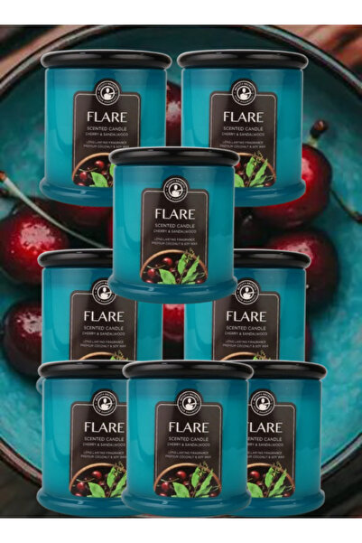 The Beauty Secrets 8 Pieces Flare Scented Candle 500grams