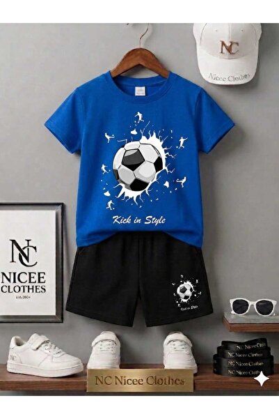 NC Nicee Clothes ΚΑΛΟΚΑΙΡΙΝΟ ΠΑΙΔΙΚΟ ΜΠΛΟΥΖΑΚΙ ΚΑΙ ΣΟΡΤΣ UNISEX (ΜΕ ΛΕΥΚΗ ΣΤΑ...