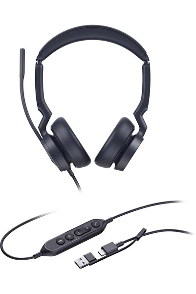 Yealink Căști UH46 Dual UC USB-C/A
