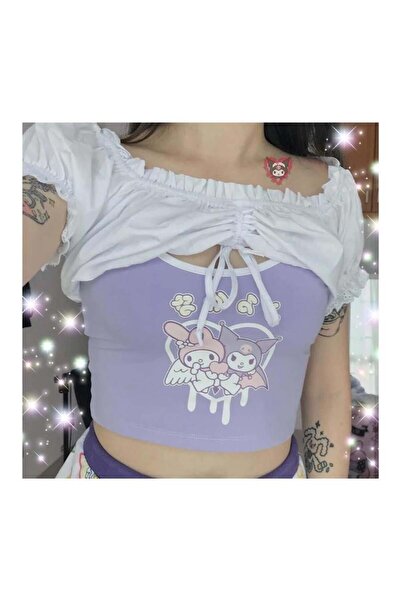 İsra Ayyıldız Moonstar Collection Anime Sanrio Kuromi And My Melody - Heart L...