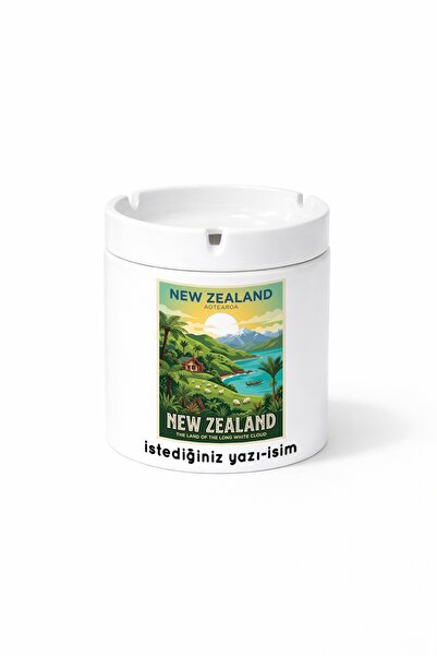 Kirbi Reklam New Zealand - New Zealand City Double-Sided Printed Ashtray Asht...