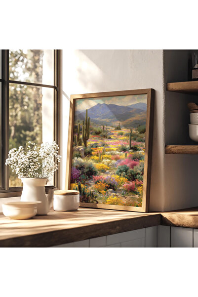 Tuba Decor Tablou dintr-o singură bucată cu ramă din lemn