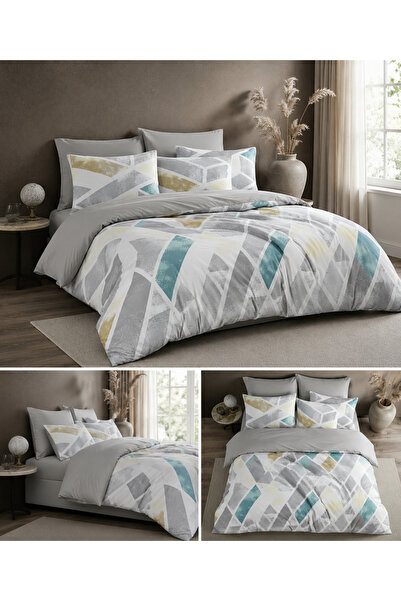 Atelier Home Double Bedding Set with Fitted Sheets