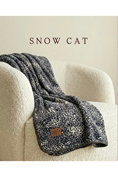 ATA KUMAŞ Polar Tv Battaniyesi l Snowcat 135x175